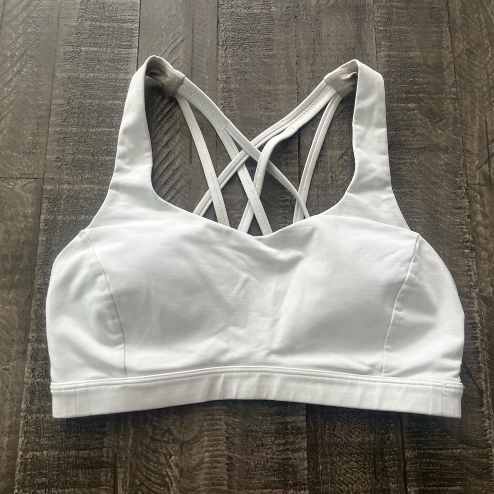 lululemon athletica White Sports Bra